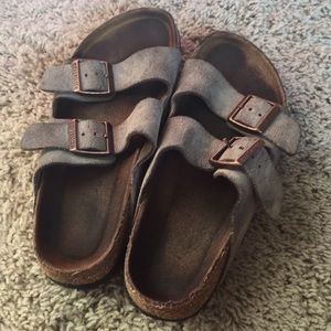 Tan Arizona Birkenstock Sz. 35